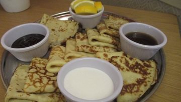 Gloucester Residents tuck into pancakes for Shrove Tuesday